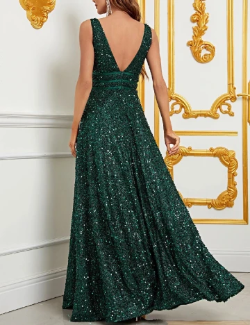 Rochie lunga Faeriesty, verde