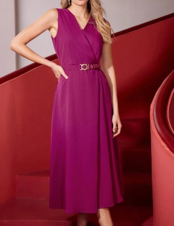 Rochie medie MOTF, roz