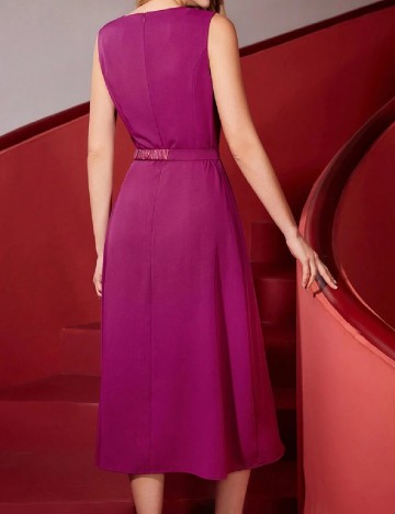 Rochie medie MOTF, roz