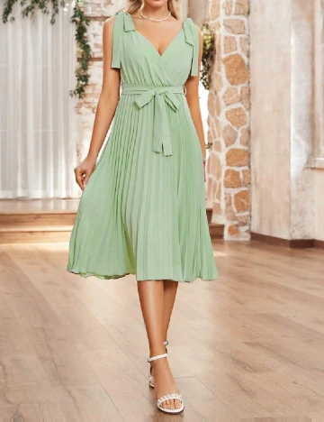 Rochie medie SHEIN, verde Verde