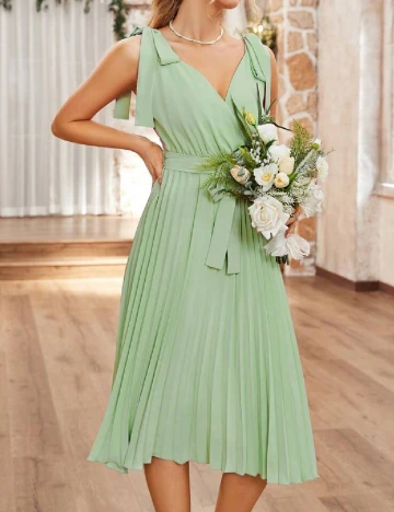 Rochie medie SHEIN, verde Verde