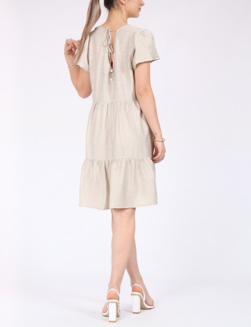 Rochie scurta Vero Moda, bej