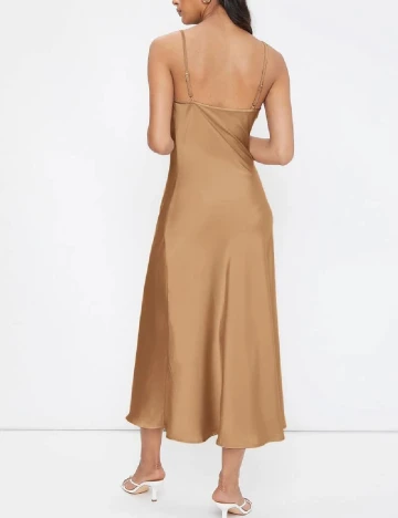 Rochie medie SHEIN, maro Maro