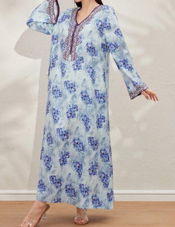 Rochie lunga SHEIN, albastru