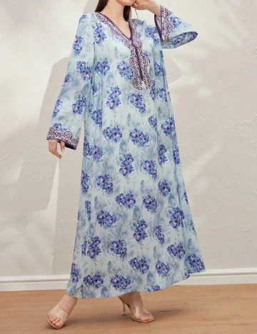 Rochie lunga SHEIN, albastru
