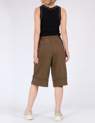 Pantaloni scurti Only, maro