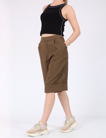 Pantaloni scurti Only, maro