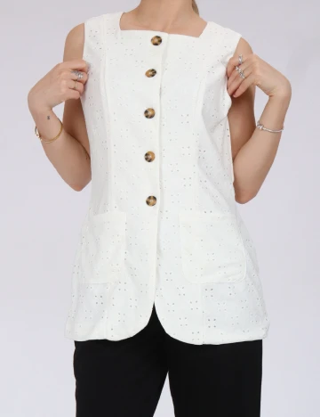 Vesta Vero Moda, alb