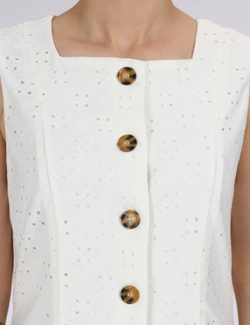 Vesta Vero Moda, alb