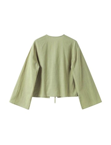 Bluza SHEIN CURVE, verde