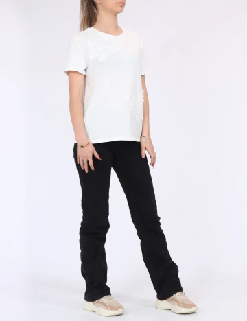Tricou Vero Moda, alb Alb