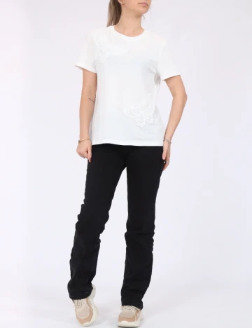 Tricou Vero Moda, alb Alb