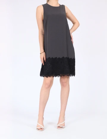 Rochie scurta Vero Moda, gri Gri