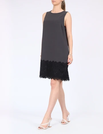 Rochie scurta Vero Moda, gri Gri