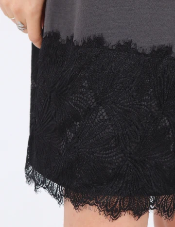 Rochie scurta Vero Moda, gri Gri