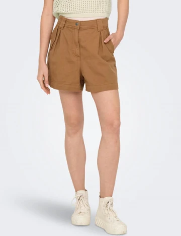 Pantaloni scurti Only, maro Maro