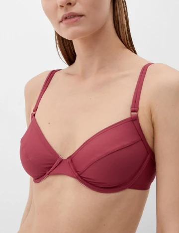Sutien de baie s.Oliver, roz pudra inchis Roz