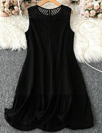 Rochie scurta SHEIN CURVE, negru