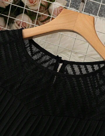 Rochie scurta SHEIN CURVE, negru Negru