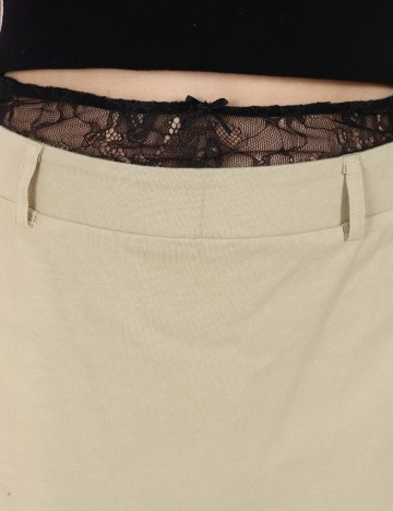 Fusta Vero Moda, bej