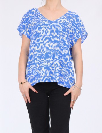 
						Tricou Jacqueline de Yong, albastru