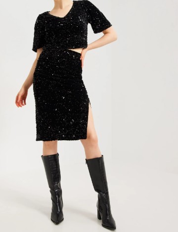
						Bluza Jacqueline de Yong, negru