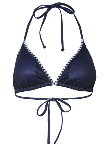 Sutien de baie Pieces, bleumarin