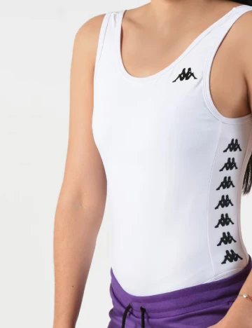 Costum de baie Kappa, alb Alb