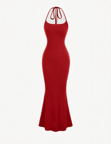 Rochie lunga SHEIN, rosu