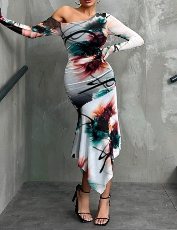 Rochie medie SHEIN, mix culori