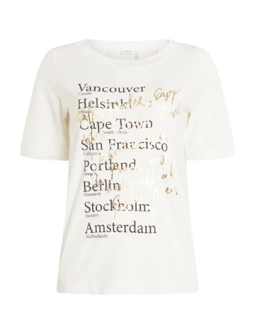 Tricou s.Oliver, alb