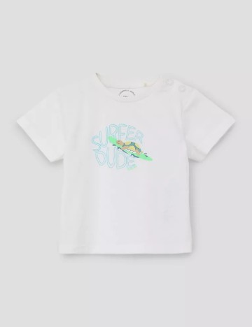 
						Tricou s.Oliver, alb