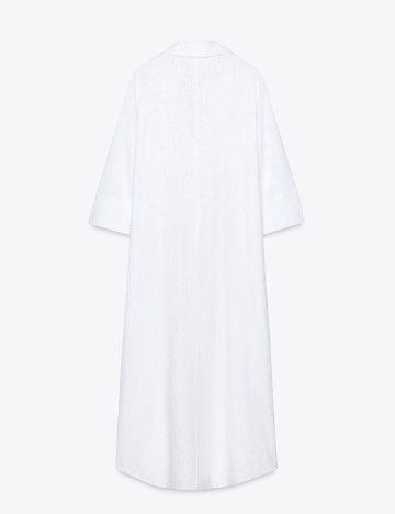 Rochie medie Zara, alb