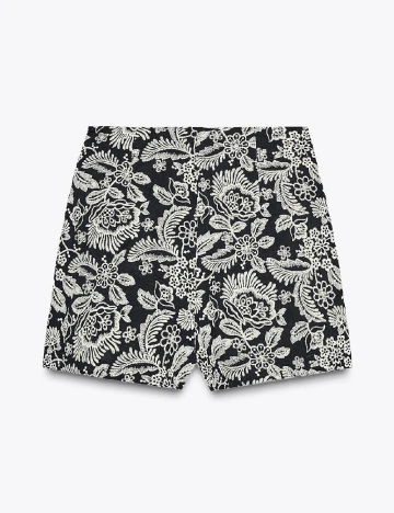 Fusta pantalon Zara, bleumarin