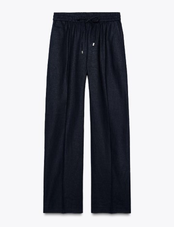 Pantaloni Zara, bleumarin