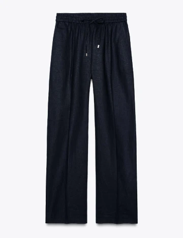 Pantaloni Zara, bleumarin