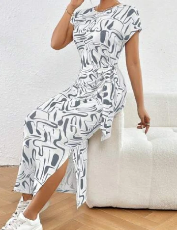 Rochie lunga SHEIN, alb