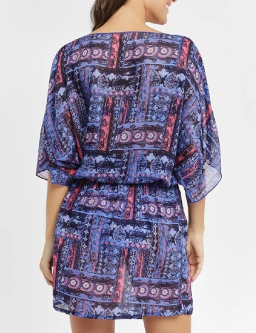 Rochie de plaja s.Oliver, albastru