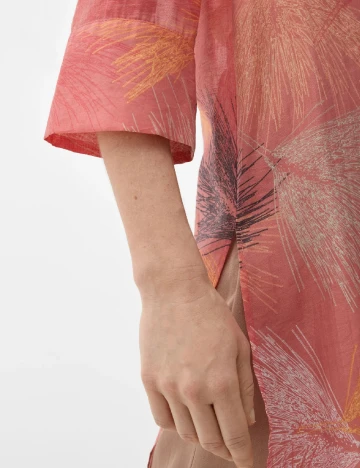 Rochie de plaja s.Oliver, roz pudra Roz