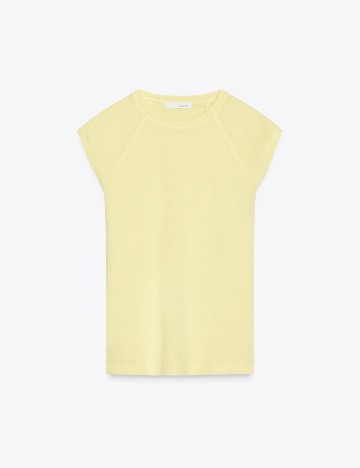 Tricou Zara, galben