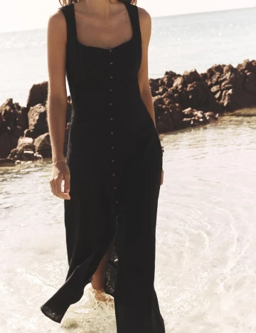 Rochie lunga Zara, negru
