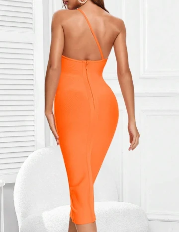 Rochie medie SHEIN, portocaliu Portocaliu