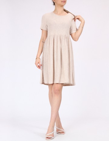 Rochie scurta SHEIN, crem