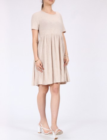 Rochie scurta SHEIN, crem