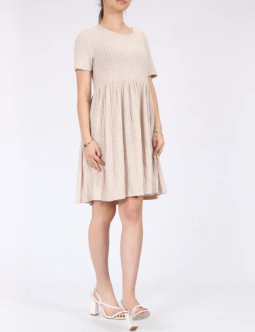 Rochie scurta SHEIN, crem