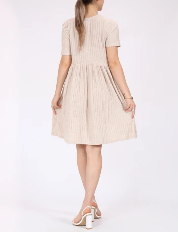 Rochie scurta SHEIN, crem