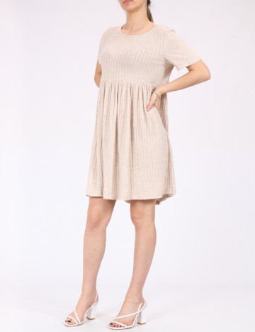 Rochie scurta SHEIN, crem