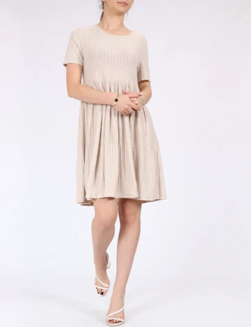 Rochie scurta SHEIN, crem