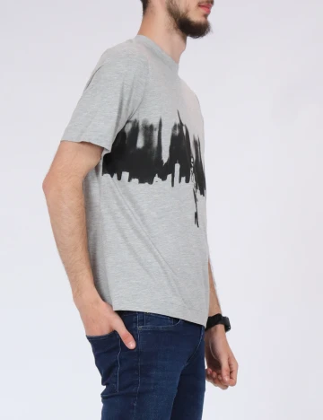 Tricou s.Oliver, gri Gri