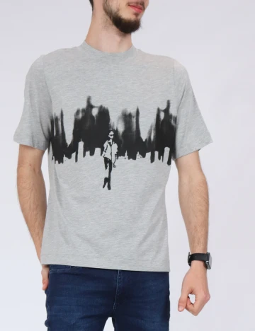 Tricou s.Oliver, gri Gri